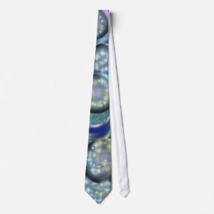 Blue Galaxy Tie