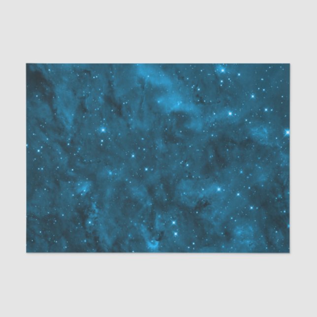 Blue Galaxy Tissue Paper (Front)