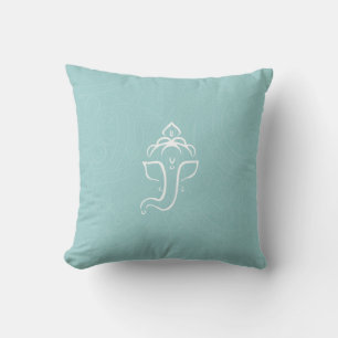 Blue Ganesha Pillows