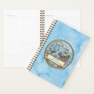 Blue Garden Planner – Custom Notebook