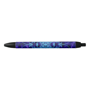 Blue Gate Black Ink Pen