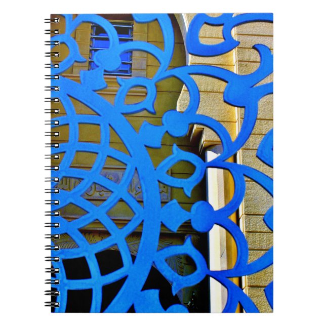 Blue Gate Design Notebook (Front)