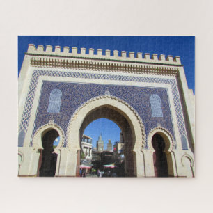 blue gate morocco jigsaw puzzle