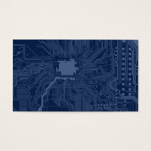 Blue Geek Motherboard Circuit Pattern
