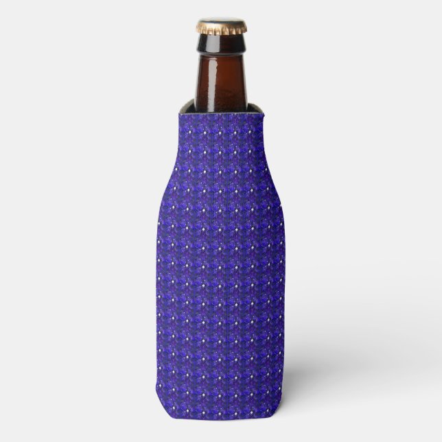 Blue Gem Art Structure Bottle Cooler (Bottle Front)