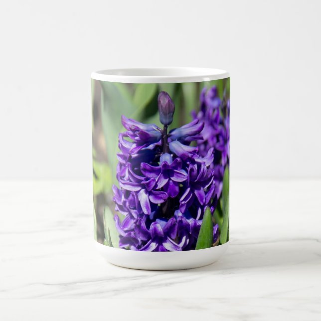 Blue Geocinth in spring    Coffee Mug (Center)