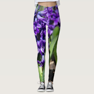 Blue Geocinth in spring      Leggings
