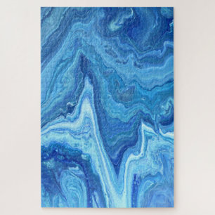 Blue Geode Jigsaw Puzzle