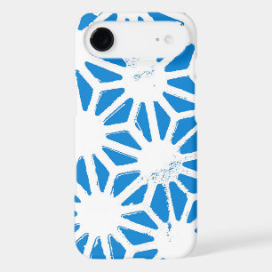 Blue geometric pattern