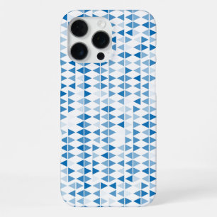 Blue Geometric Pattern Phone Case – Modern Minimal