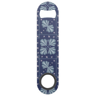 Blue Geometric shapes Pattern