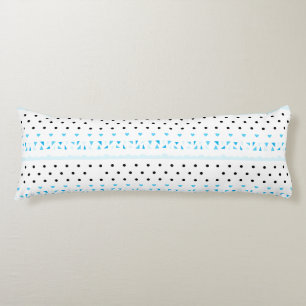 Blue Geometrics Body Cushion