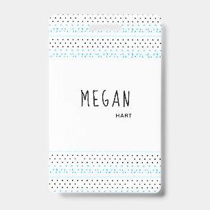 Blue Geometrics ID Badge