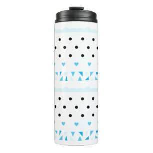 Blue Geometrics Thermal Tumbler