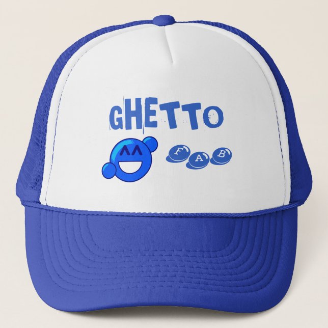 Blue GF Trucker Hat (Front)