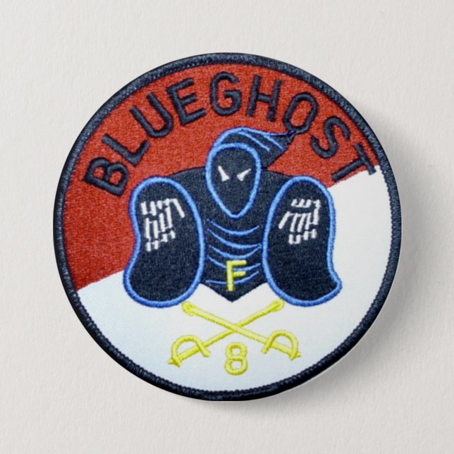 Blue Ghost pin (Front)