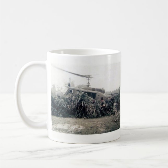 Blue Ghost Platoons -Lift and Blues Coffee Mug (Left)
