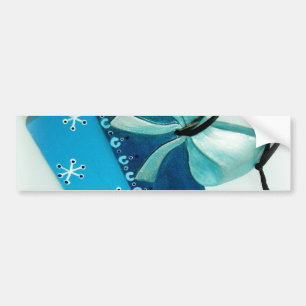 Blue Gift I Bumper Sticker