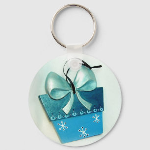 Blue Gift II Key Ring