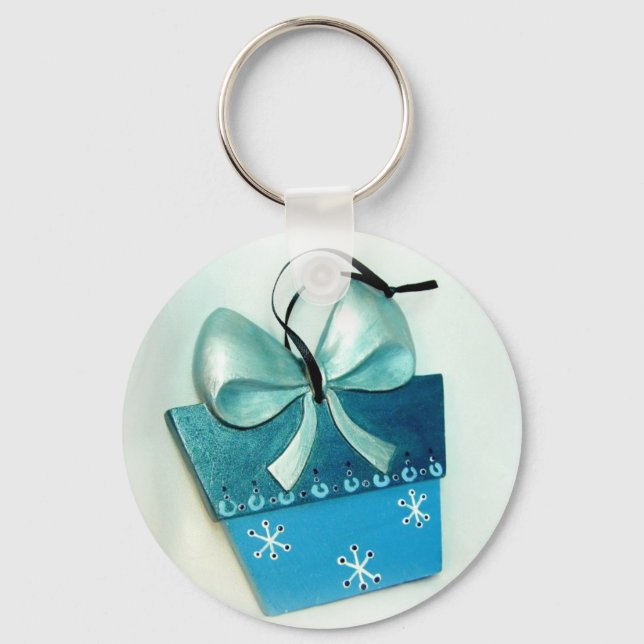 Blue Gift II Key Ring (Front)