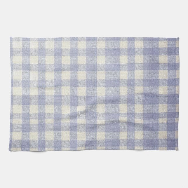 Blue Gingham kitchen towel (Horizontal)