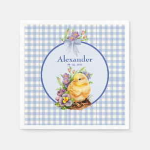 Blue Gingham Napkin