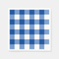 Blue gingham pattern