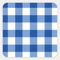 Blue gingham pattern