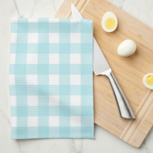Blue Gingham Tea Towel