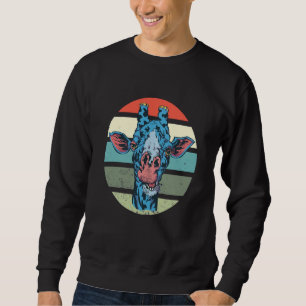 Blue Giraffe Sweatshirt