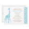 Blue Giraffes Boy Baby Shower