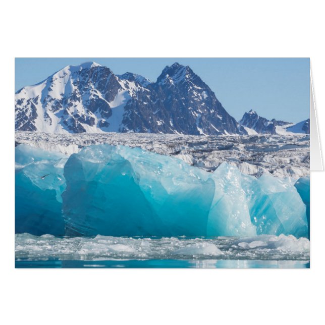 Blue glaceir ice, Norway (Front Horizontal)