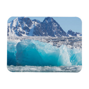 Blue glaceir ice, Norway Magnet