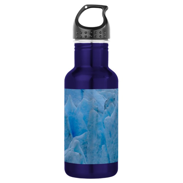 Blue Glacier Water Bottle (Front)