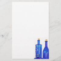 Blue Glass Bottles