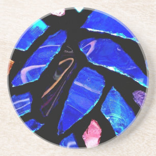 'Blue Glass' Coaster