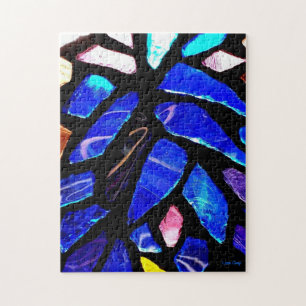'Blue Glass' Jigsaw Puzzle