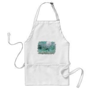 Blue Glass Night Series Standard Apron