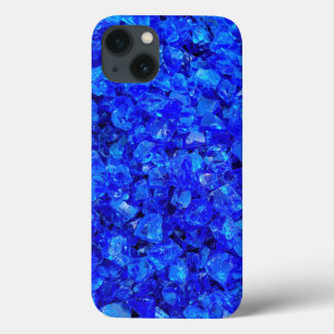 Blue Glass Rocks iPhone 13 Case