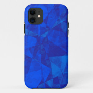 Blue glass texture iphone case