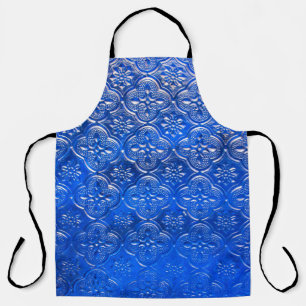 Blue glass with patternspattern, glass, abstract, apron