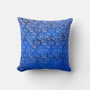 Blue glass with patternspattern, glass, abstract, cushion