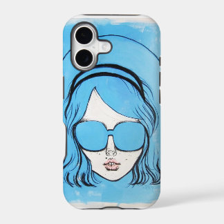 Blue Glasses Girl 1