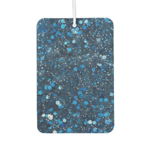 Blue Glitter Air Freshener
