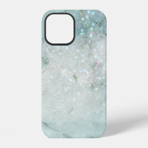 Blue Glitter and Bokeh iPhone / iPad case