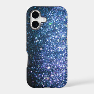 Blue Glitter Bling Cover iPhone 5 Case