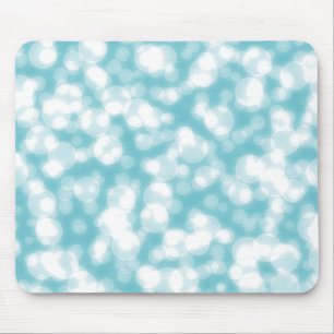 Blue Glitter Personalise Mouse Pad