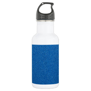 Blue Glitter, Sparkle, Glitter Background 532 Ml Water Bottle