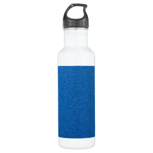Blue Glitter, Sparkle, Glitter Background 710 Ml Water Bottle