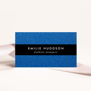 Blue Glitter, Sparkle, Glitter Background Business Card